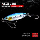 Джиг ALLBLUE Slow Blatt Cast Oval Jig 60гр.